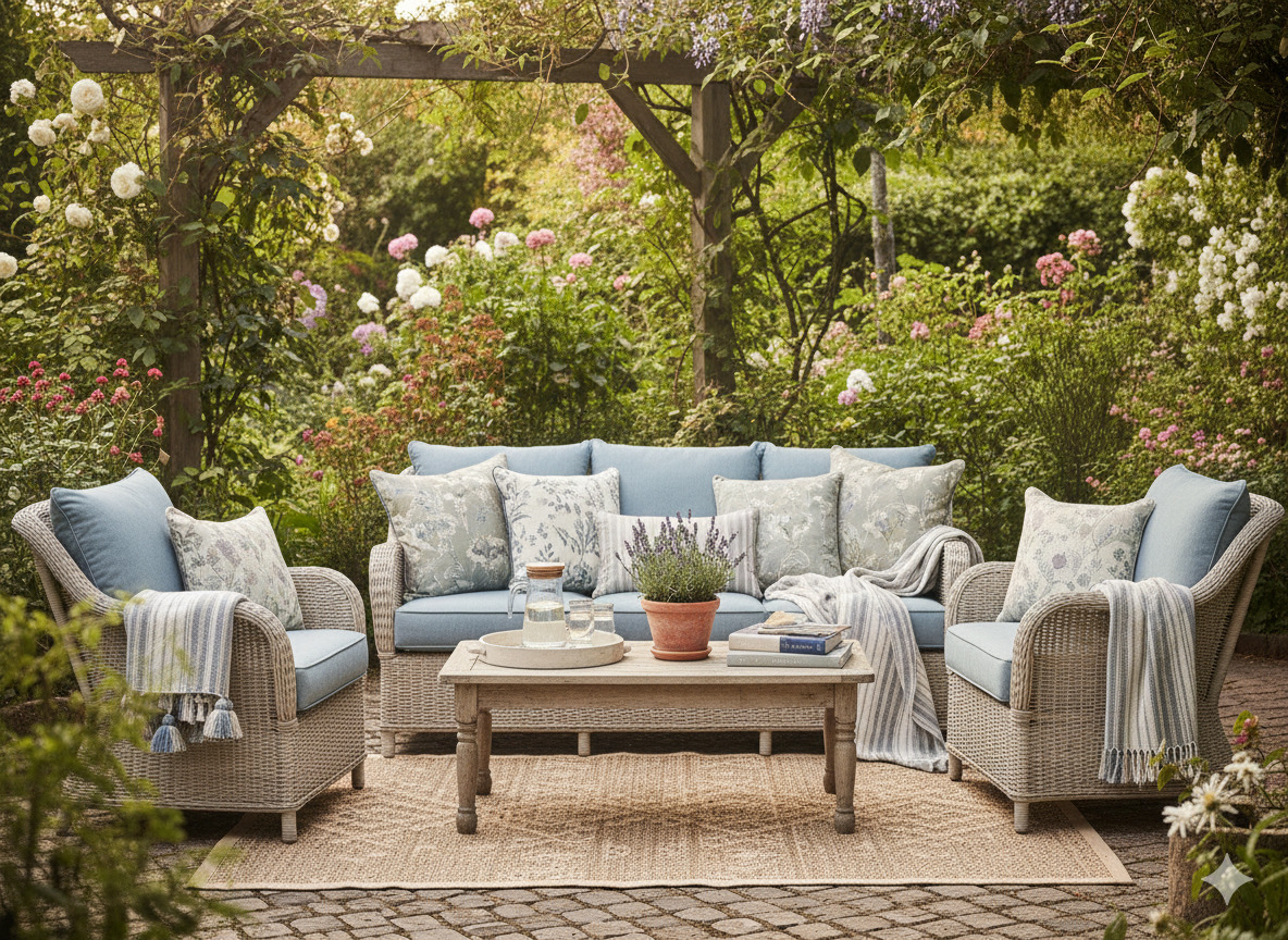 Soft furnishings for outdoor furniture